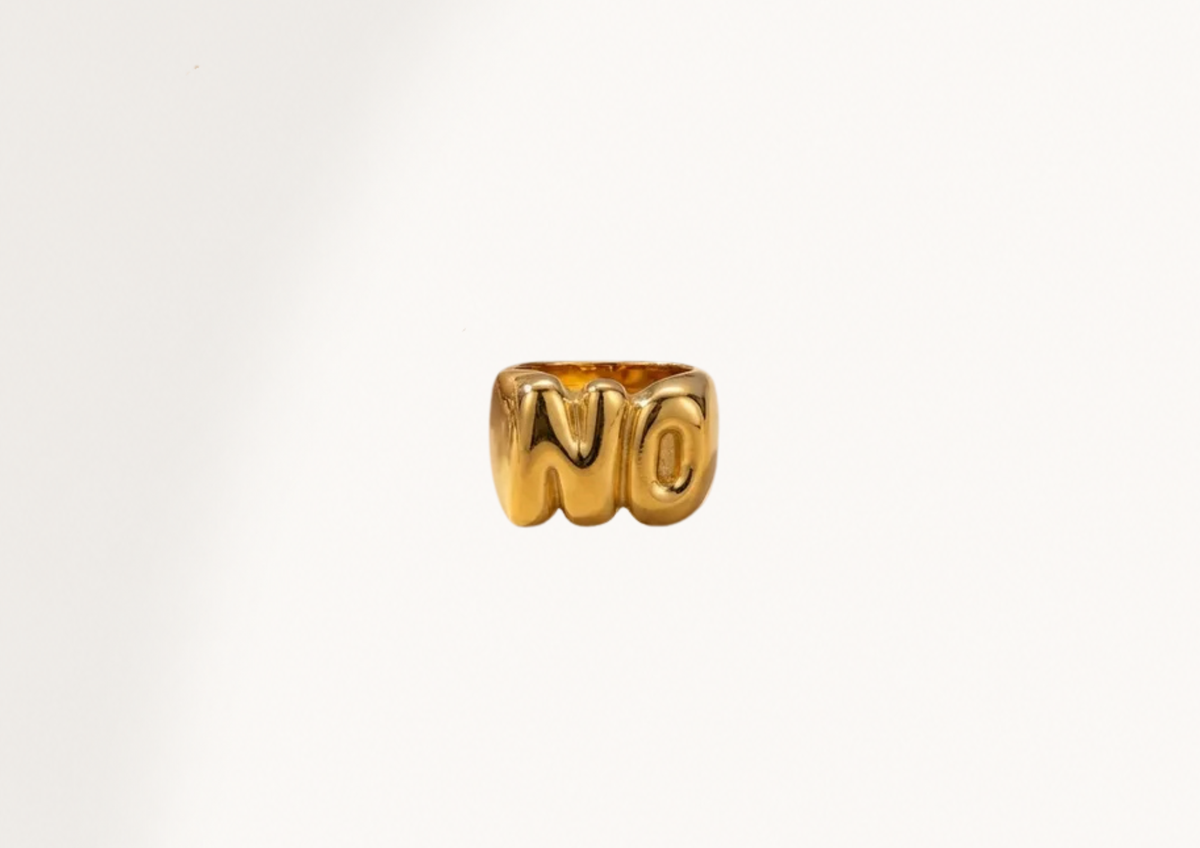 CHUNKY “NO” RING